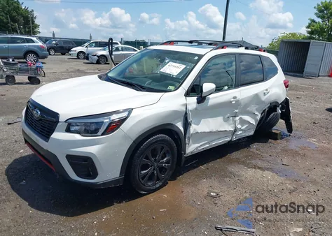 2021 Subaru Forester Sport from USA, damaged, VIN JF2SKARC1MH438914